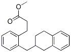 2-[(1,2,3,4-Tetrahydronaphthalen-2-yl)methyl]hydrocinnamic acid methyl ester CAS#: 23804-22-0