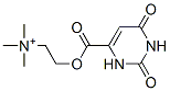 [2-[[(1,2,3,6-tetrahydro-2,6-dioxo-4-pyrimidyl)carbonyl]oxy]ethyl]trimethylammonium CAS#: 16978-42-0