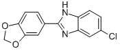 2-(1,3-BENZODIOXOL-5-YL)-5-CHLORO-1H-BENZIMIDAZOLE CAS#: 109261-24-7