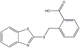 2-[(1,3-BENZOTHIAZOL-2-YLTHIO)METHYL]BENZOIC ACID CAS#: 100961-61-3