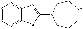 2-[1,4]Diazepan-1-yl-benzothiazole CAS#: 111628-37-6