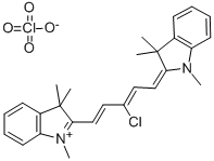 2-[(1E,3Z)-3-CHLORO-5-(1,3,3-TRIMETHYL-1,3-DIHYDRO-2H-INDOL-2-YLIDENE)-1,3-PENTADIENYL]-1,3,3-TRIMETHYL-3H-INDOLIUM PERCHLORATE CAS#: 112324-77-3