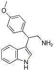 2-(1H-INDOL-3-YL)-2-(4-METHOXY-PHENYL)-ETHYLAMINE CAS#: 203394-30-3