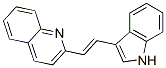 2-(2-(1H-Indol-3-yl)vinyl)quinoline CAS#: 1586-47-6