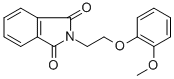 2-[2-(2-METHOXY-PHENOXY)-ETHYL]-ISOINDOLE-1,3-DIONE CAS#: 26646-63-9