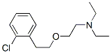 2-[2-(2-chlorophenyl)ethoxy]-N,N-diethyl-ethanamine CAS#: 27078-26-8