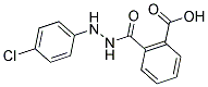 2-([2-(4-CHLOROPHENYL)HYDRAZINO]CARBONYL)BENZENECARBOXYLIC ACID CAS#: 109187-07-7