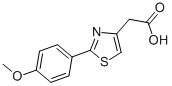 2-[2-(4-METHOXYPHENYL)-1,3-THIAZOL-4-YL]ACETIC ACID CAS#: 23353-14-2