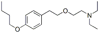 2-[2-(4-butoxyphenyl)ethoxy]-N,N-diethyl-ethanamine CAS#: 27078-31-5