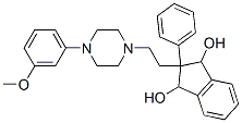 2-[2-[4-(m-Methoxyphenyl)-1-piperazinyl]ethyl]-2-phenyl-1,3-indanediol CAS#: 21569-39-1