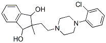2-[2-[4-(o-Chlorophenyl)-1-piperazinyl]ethyl]-2-methyl-1,3-indanediol CAS#: 21569-48-2