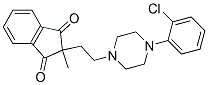 2-[2-[4-(o-Chlorophenyl)-1-piperazinyl]ethyl]-2-methyl-1,3-indanedione CAS#: 21662-82-8