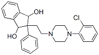 2-[2-[4-(o-Chlorophenyl)-1-piperazinyl]ethyl]-2-phenyl-1,3-indanediol CAS#: 21569-42-6