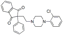 2-[2-[4-(o-Chlorophenyl)-1-piperazinyl]ethyl]-2-phenyl-1,3-indanedione CAS#: 21569-30-2
