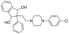 2-[2-[4-(p-Chlorophenyl)-1-piperazinyl]ethyl]-2-phenyl-1,3-indanediol CAS#: 21569-41-5