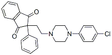 2-[2-[4-(p-Chlorophenyl)-1-piperazinyl]ethyl]-2-phenyl-1,3-indanedione CAS#: 21569-29-9