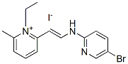 2-[2-[(5-bromo-2-pyridyl)amino]vinyl]-1-ethyl-6-methylpyridinium iodide CAS#: 1463-95-2