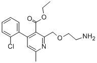 2-[(2-Aminoethoxy)methyl]-4-(2-chlorophenyl)-6-methyl-3-pyridinecarboxylic acid ethyl ester CAS#: 113994-36-8