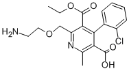 2-[(2-Aminoethoxy)methyl]-4-(2-chlorophenyl)-6-methyl-3,5-pyridinedicarboxylic acid 3-ethyl ester CAS#: 113994-38-0