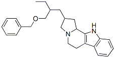2-[2-[(Benzyloxy)methyl]butyl]-2,3,5,6,11,11b-hexahydro-1H-indolizino[8,7-b]indole CAS#: 14051-14-0