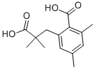 2-(2-CARBOXY-2-METHYLPROPYL)-4,6-DIMETHYLBENZOIC ACID CAS#: 23342-29-2
