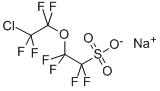 2-(2-CHLORO-1,1,2,2-TETRAFLUOROETHOXY)-1,1,2,2-TETRAFLUORO-ETHANESULFONIC ACID, SODIUM SALT CAS#: 105198-12-7