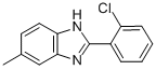 2-(2-CHLORO-PHENYL)-5-METHYL-1H-BENZOIMIDAZOLE CAS#: 14225-76-4