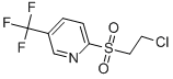 2-[(2-CHLOROETHYL)SULFONYL]-5-(TRIFLUOROMETHYL)PYRIDINE CAS#: 243643-97-2