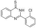 2-(2-CHLOROPHENYL)QUINAZOLINE-4(3H)-THIONE CAS#: 18590-76-6