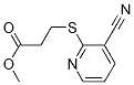 2-(2-Carbomethoxyethylthio)-3-cyanopyridine CAS#: 111042-81-0