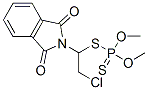 2-[2-Chloro-1-[(dimethoxyphosphinothioyl)thio]ethyl]-2H-isoindole-1,3-dione CAS#: 10577-14-7