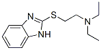 2-[[2-(Diethylamino)ethyl]thio]-1H-benzimidazole CAS#: 25369-81-7