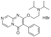 2-(2-Diisopropylaminoethoxy)-3-phenyl-4H-pyrazino(1,2-a)pyrimidin-4-on e hydrobromide CAS#: 21271-23-8