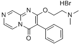 2-(2-Dimethylaminoethoxy)-3-phenyl-4H-pyrazino(1,2-a)pyrimidin-4-one h ydrobromide CAS#: 21271-21-6