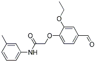 2-(2-ETHOXY-4-FORMYL-PHENOXY)-N-M-TOLYL-ACETAMIDE CAS#: 247592-66-1
