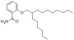 2-(2-Hexyldecyloxy)benzamide CAS#: 202483-62-3