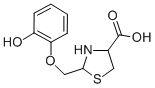 2-((2-Hydroxyphenoxy)methyl)-4-thiazolidinecarboxylic acid CAS#: 103182-84-9