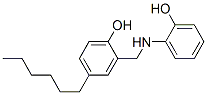 2-(2-Hydroxyphenylaminomethyl)-4-hexylphenol CAS#: 18102-15-3