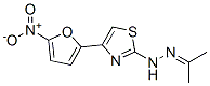 2-(2-ISOPROPYLIDENEHYDRAZINO)-4-(5-NITRO-2-FURYL)THIAZOLE CAS#: 18523-69-8
