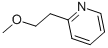 2-(2-METHOXYETHYL)PYRIDINE CAS#: 114-91-0