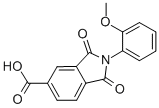 2-(2-METHOXYPHENYL)-1,3-DIOXO-2,3-DIHYDRO-1H-ISOINDOLE-5-CARBOXYLIC ACID CAS#: 110768-14-4