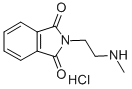 2-[2-(METHYLAMINO)ETHYL]-1H-ISOINDOLE-1,3(2H)-DIONE, HCL SALT CAS#: 110460-11-2