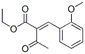 2-(2-Methoxybenzylidene)-3-oxobutyric acid ethyl ester CAS#: 15725-24-3