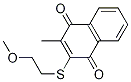 2-(2-Methoxyethylthio)-3-Methylnaphthalene-1,4-dione CAS#: 255906-59-3