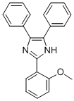 2-(2-Methoxyphenyl)-4,5-diphenyl-1H-imidazole CAS#: 1965-19-1