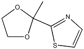 2-(2-Methyl-1,3-dioxolan-2-yl)thiazole CAS#: 24295-06-5