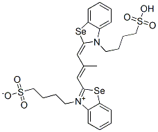 2-[2-Methyl-3-[3-(4-sulfobutyl)-2(3H)-benzoselenazolylidene]-1-propenyl]-3-(4-sulfobutyl)benzoselenazolium, inner salt CAS#: 25974-28-1