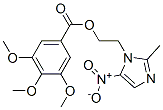 2-(2-Methyl-5-nitro-1H-imidazol-1-yl)ethyl 3,4,5-trimethoxybenzoate CAS#: 104575-36-2