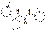 2'-(2-Methylphenylaminocarbonyl)-7'-methylspiro[cyclohexane-1,3'-[3H]indole] CAS#: 18391-96-3