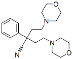 2-(2-Morpholinoethyl)-2-phenyl-4-morpholinobutanenitrile CAS#: 1241-77-6
